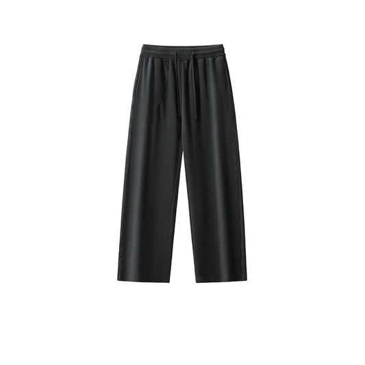 Washed 420G heavyweight 100% cotton terry sweatpants