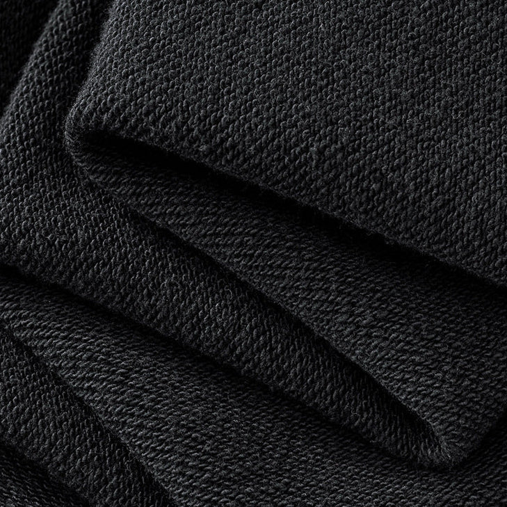 Washed 420G heavyweight 100% cotton terry sweatpants