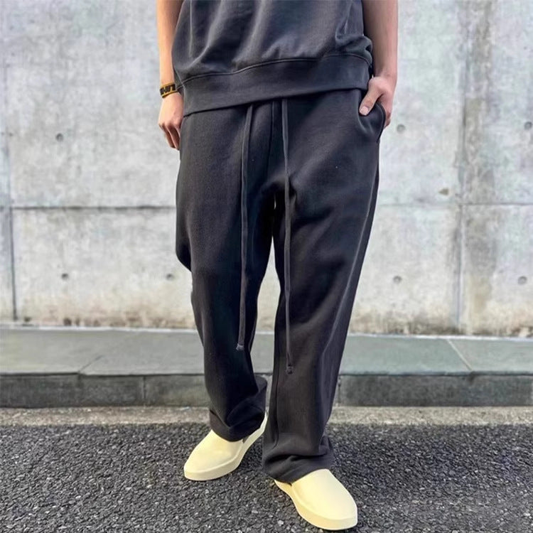 Oversized Plush Sweatpants – 380G, 80% Cotton, 20% Polyester